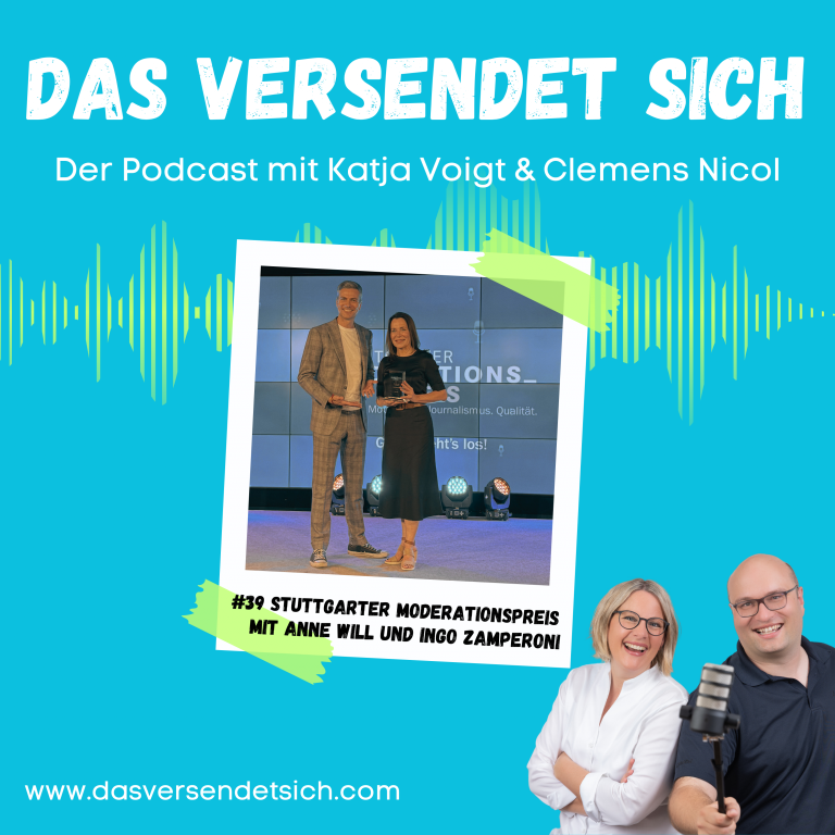 Das versendet sich mit Katja Voigt und Clemens Nicol zum Stuttgarter Moderationspreis 2026
