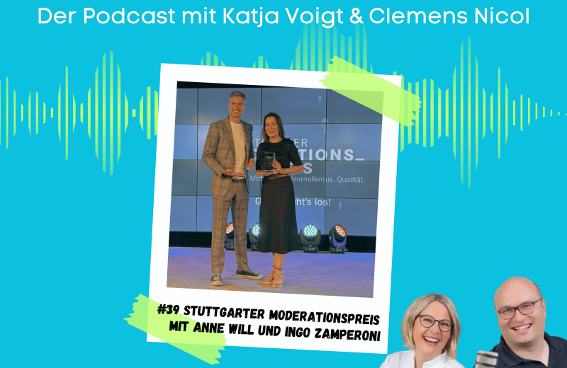 Das versendet sich mit Katja Voigt und Clemens Nicol zum Stuttgarter Moderationspreis 2026